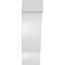 Ekena Millwork 6-in. W x 8-in. D x 20-in. H Balboa Architectural Grade PVC Knee Brace BRCP06X08X20BOA - alternate 4